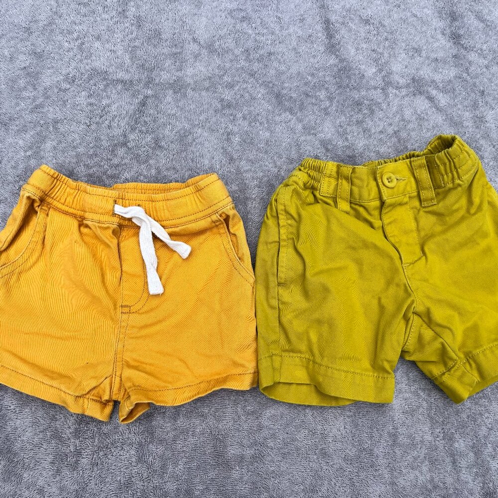 Tea collection and Seed shorts 6-12 months